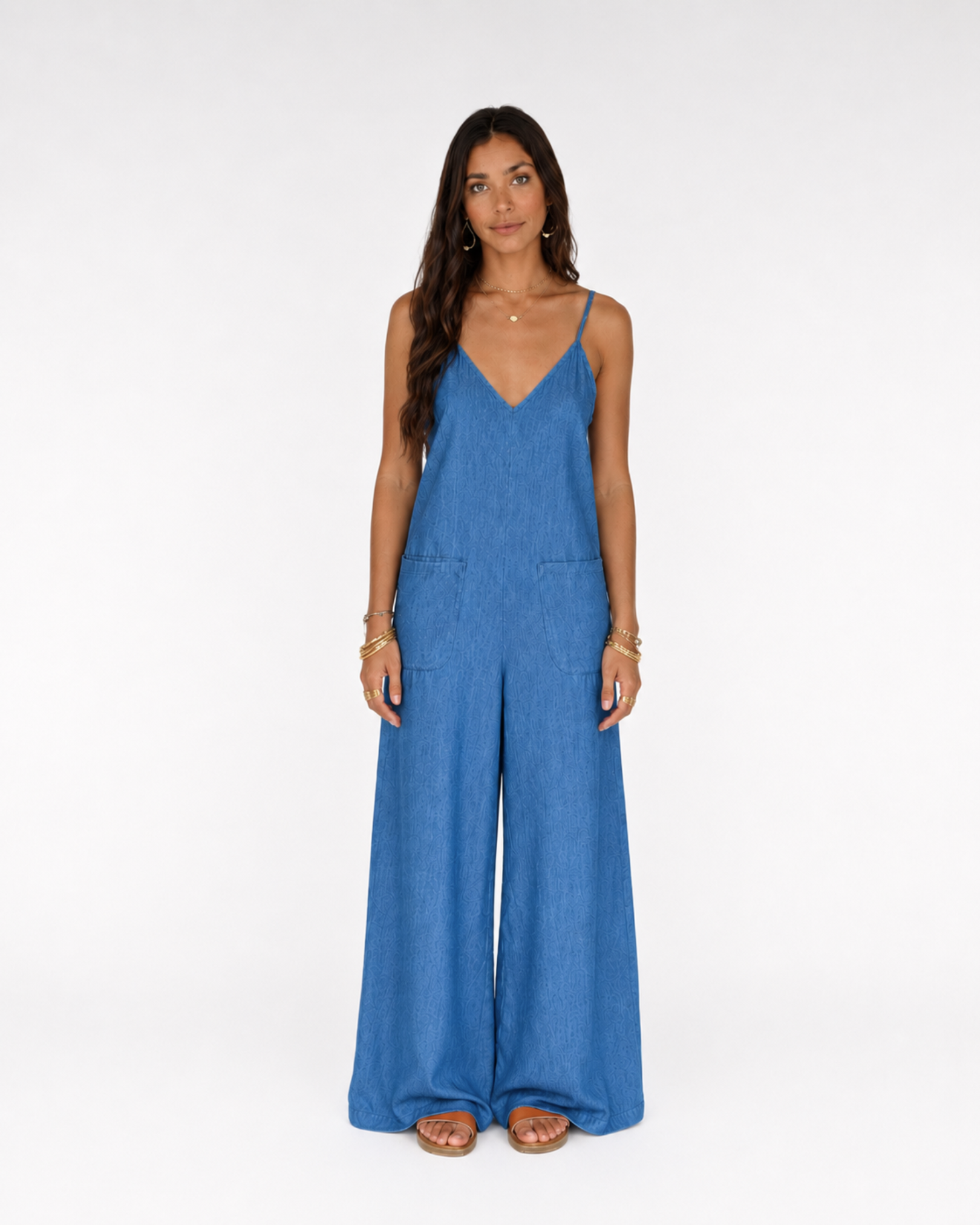 Haiku Jumpsuit / Denim Drift / Extra Long KEANI APPAREL