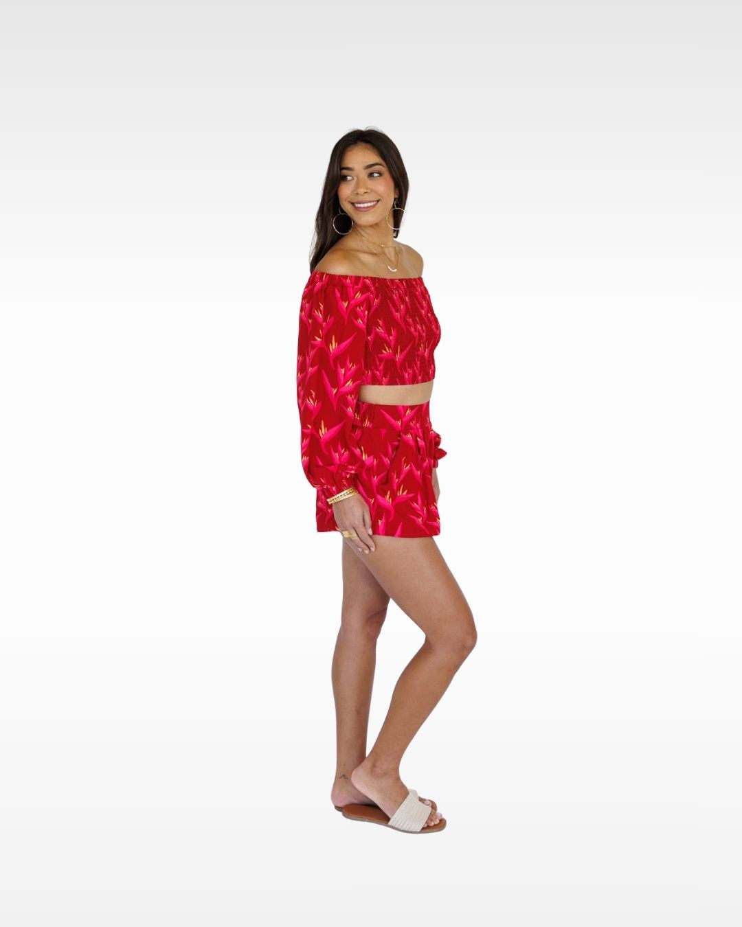 Heliconia / Waikiki Top / Hot Tropic KEANI APPAREL