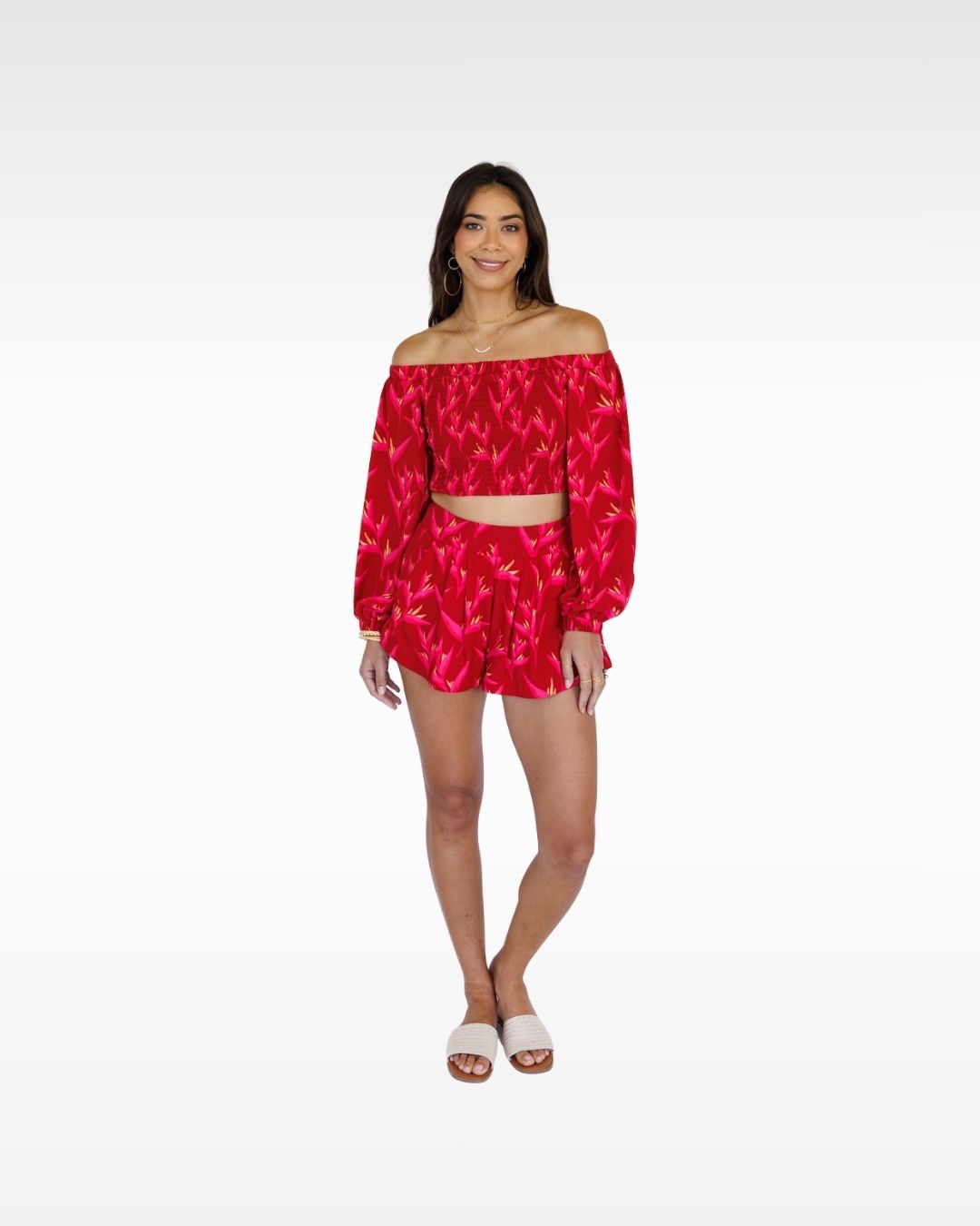 Heliconia / Waikiki Top / Hot Tropic KEANI APPAREL