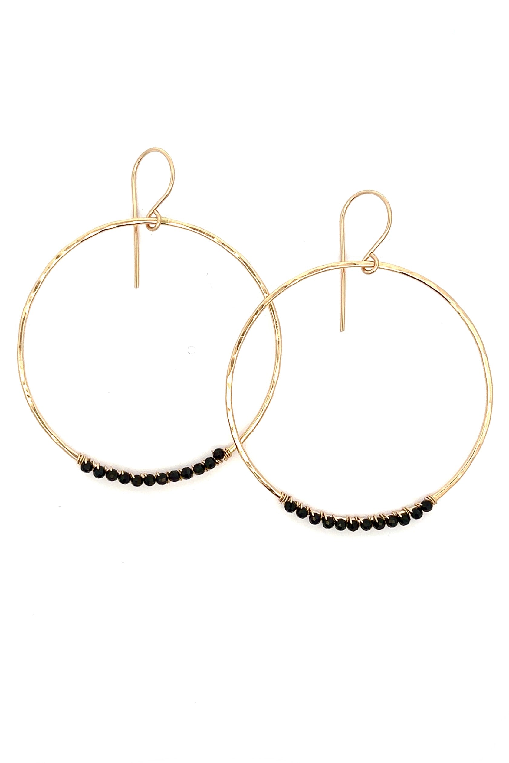 Large Midnight Hoops