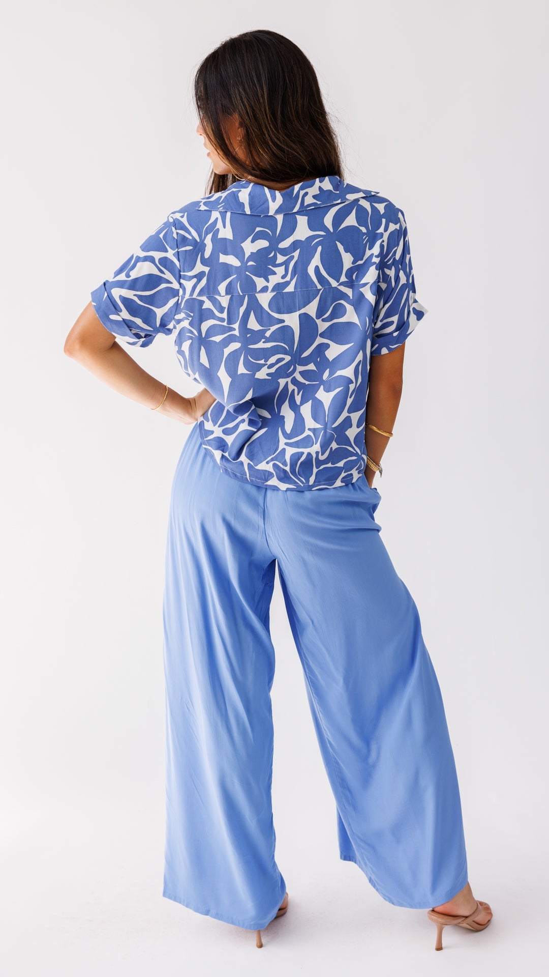 Zariah Top / Honolulu Blu Khush Clothing