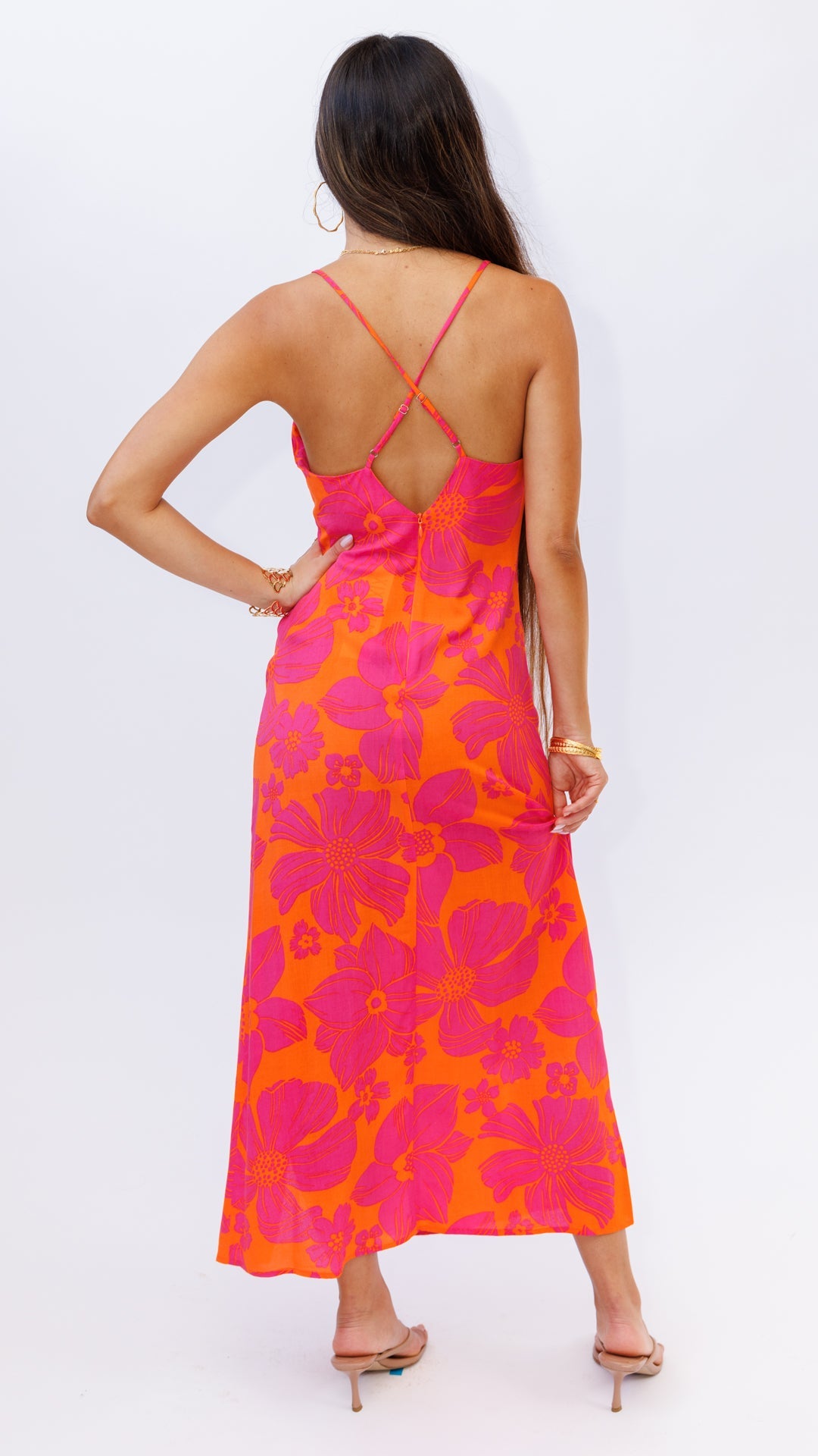 Aruba Slit Midi Dress XIX PALMS