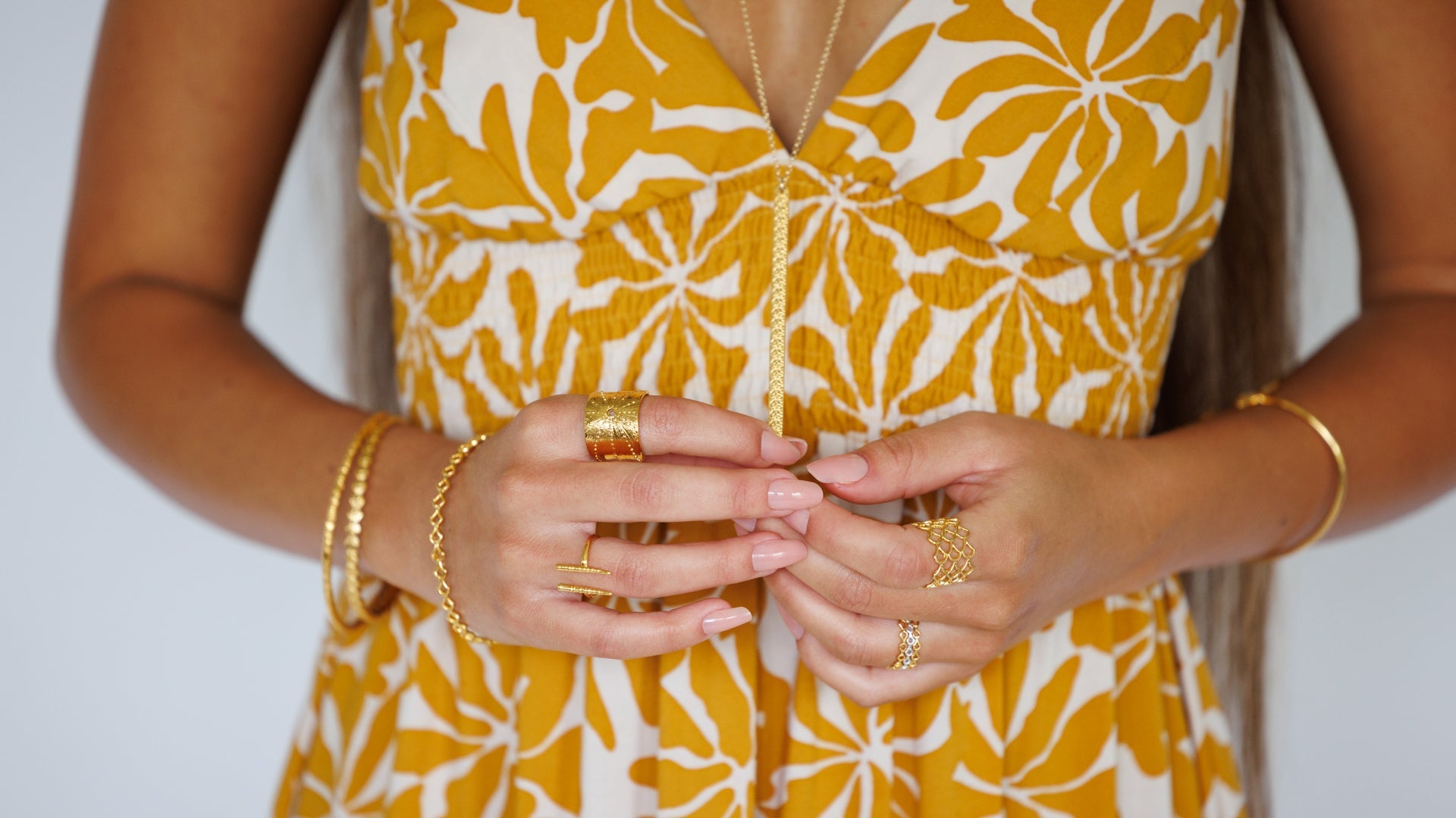 Lumiere Dress / Aloha Sunset Khush Clothing