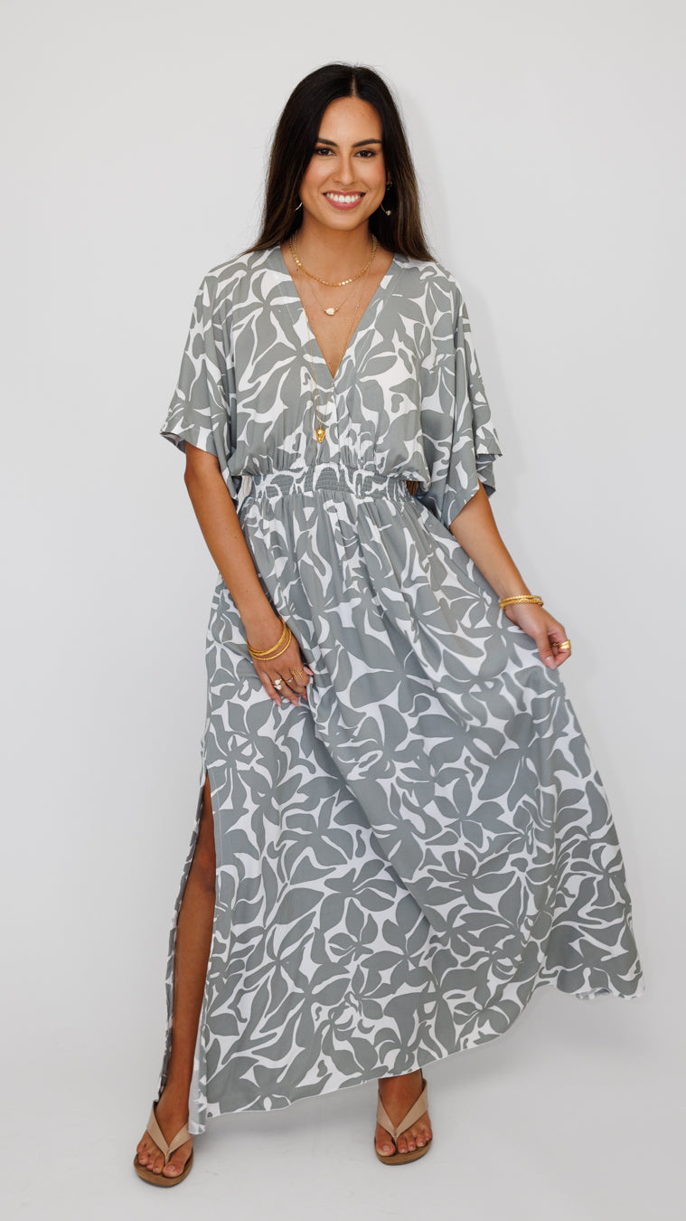 Poppy Dress / Honolulu Silver