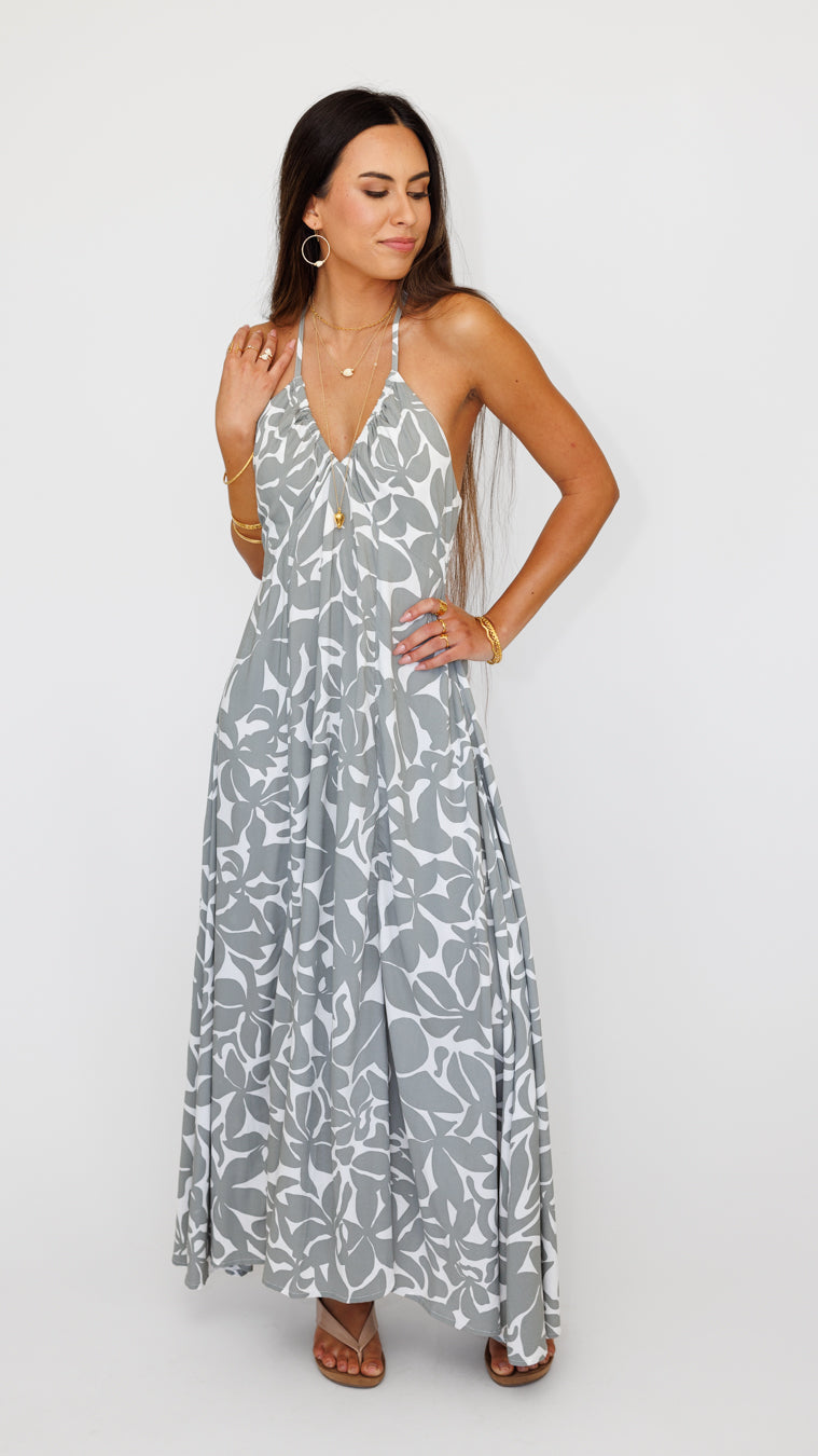 Larch Dress / Honolulu Silver Khush Clothing