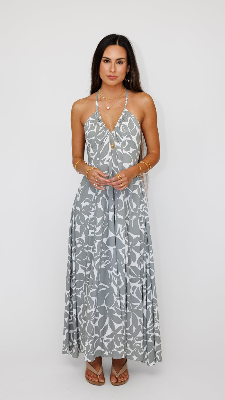 Larch Dress / Honolulu Silver Khush Clothing