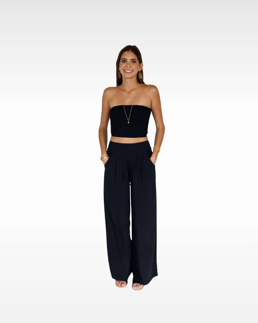 Makena Resort Pant / Midnight KEANI APPAREL