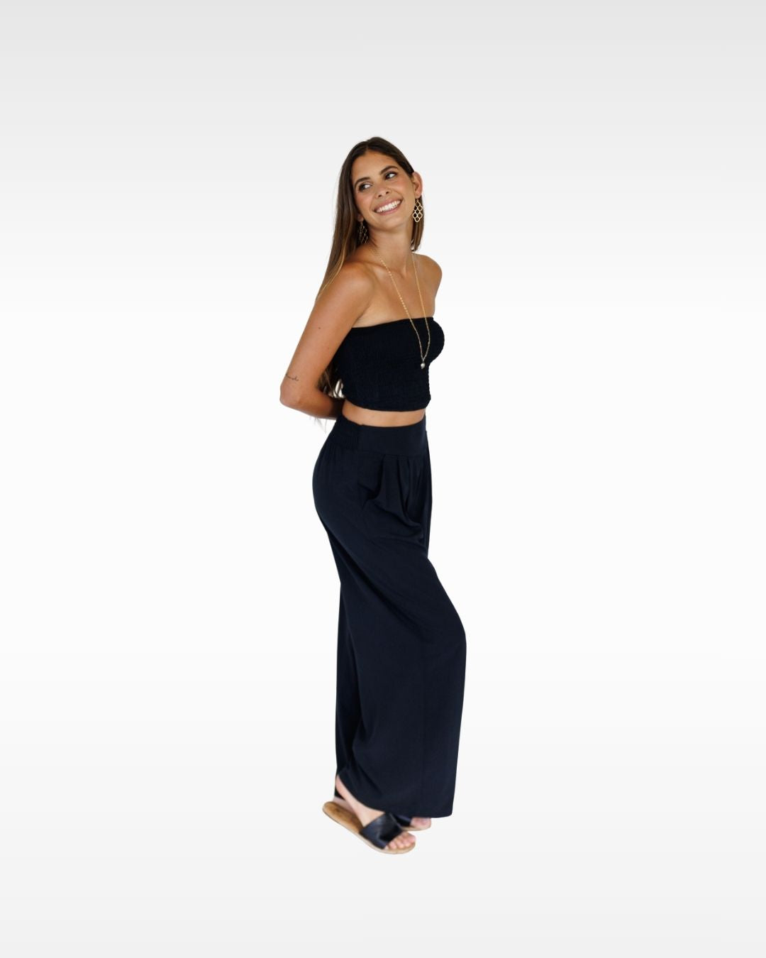 Makena Resort Pant / Midnight KEANI APPAREL