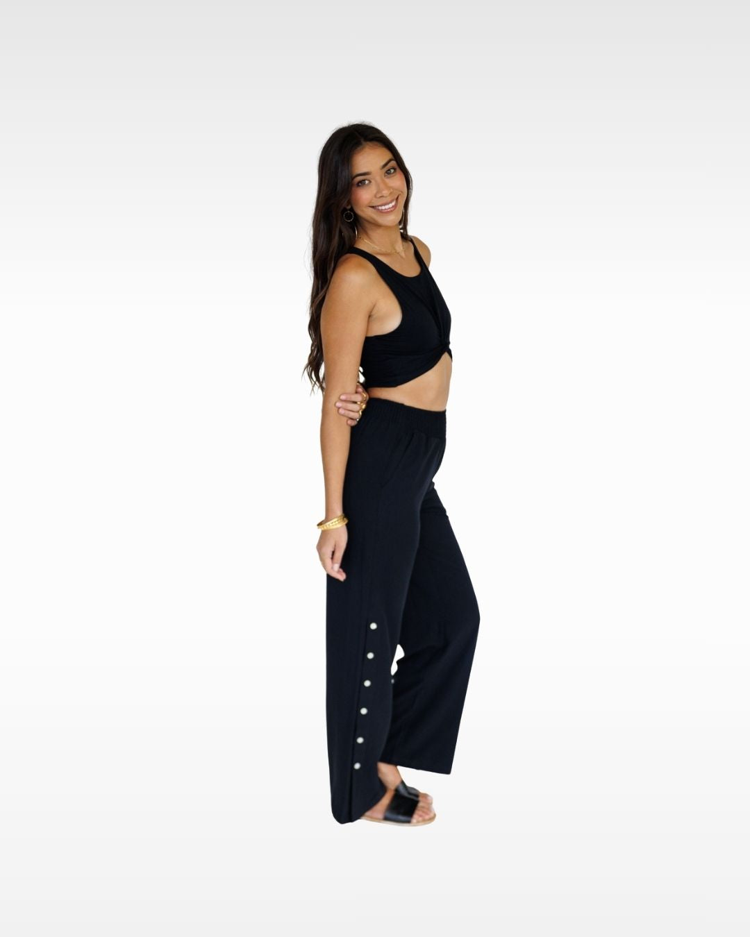 Kealia Crop Top / Midnight KEANI APPAREL