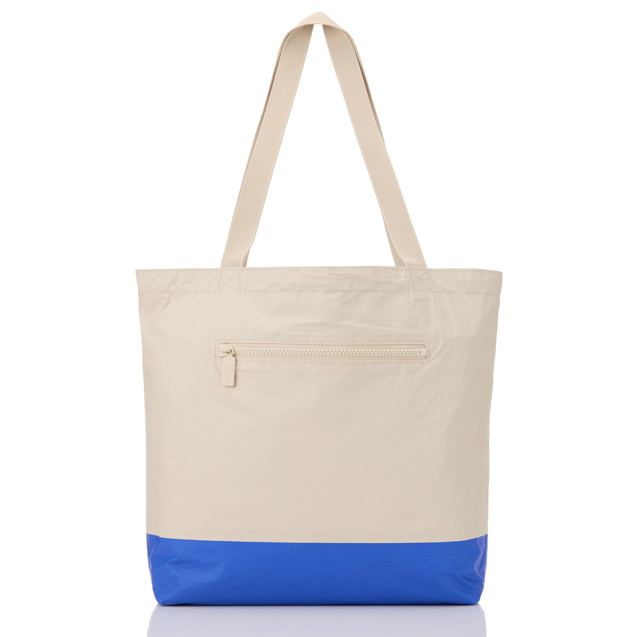 Float Reversible Tote / Cobalt & Sandstone