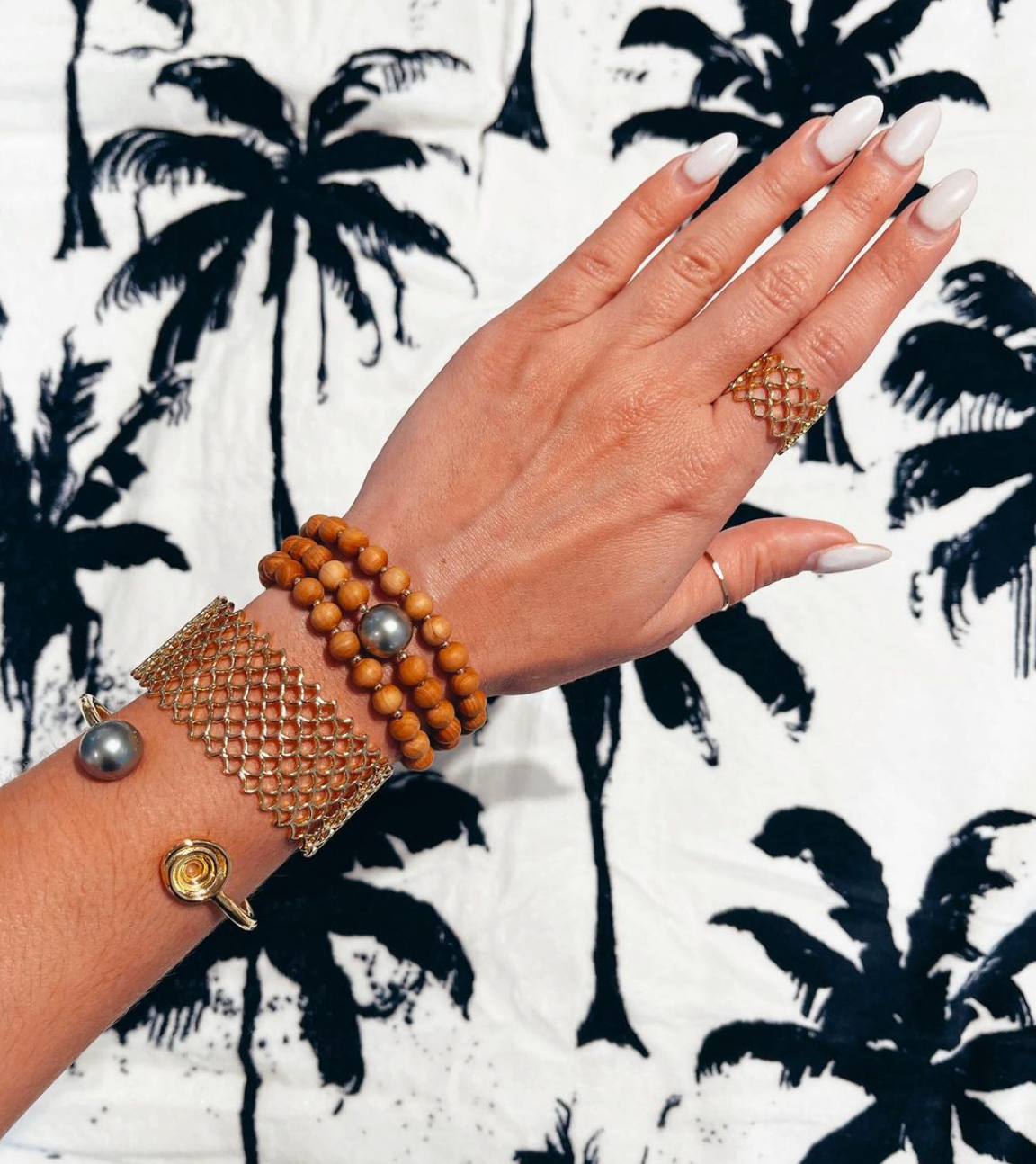 'Iliahi Tahitian Wrap Bracelet/Necklace