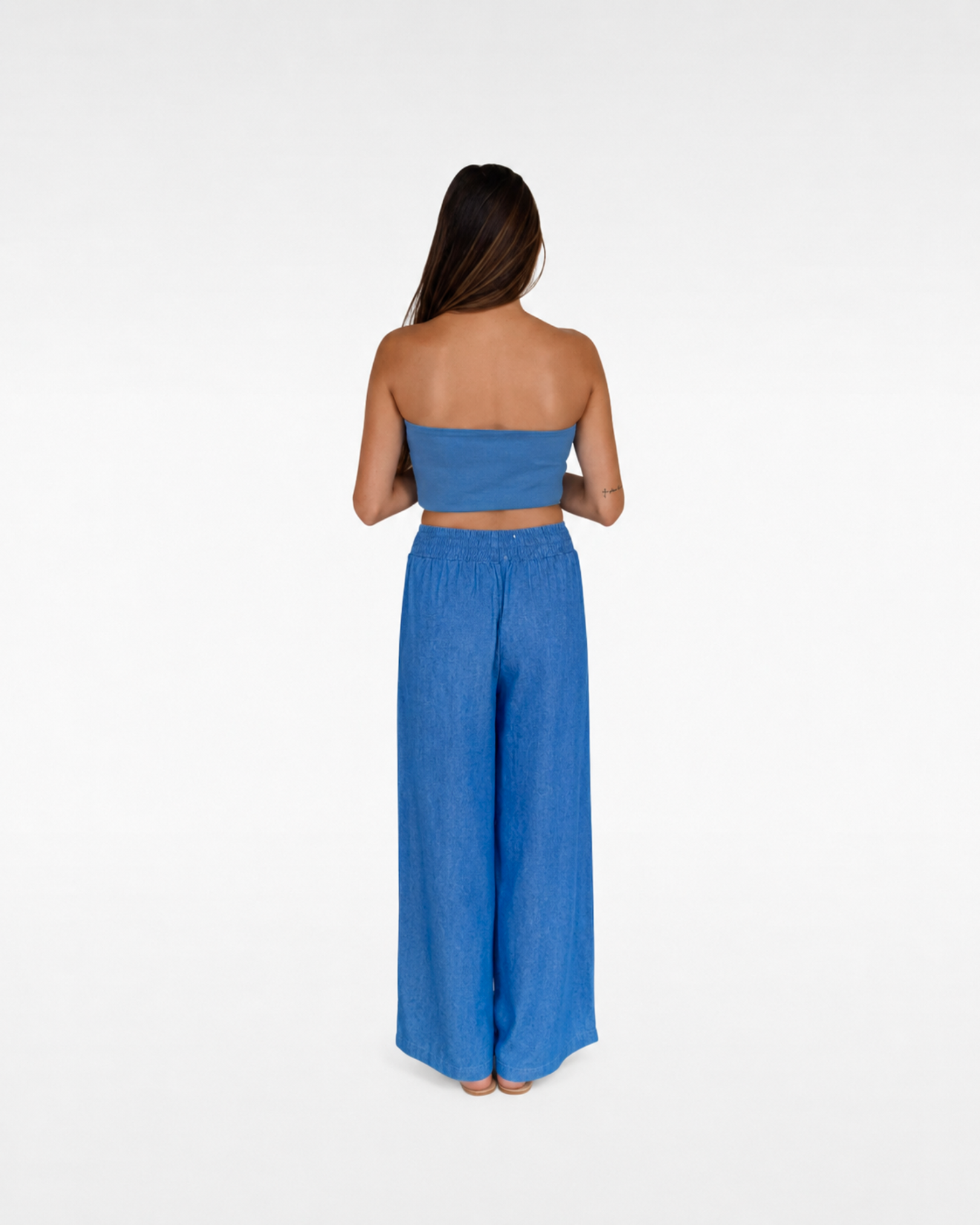 Tiana Tube Top / Denim Drift