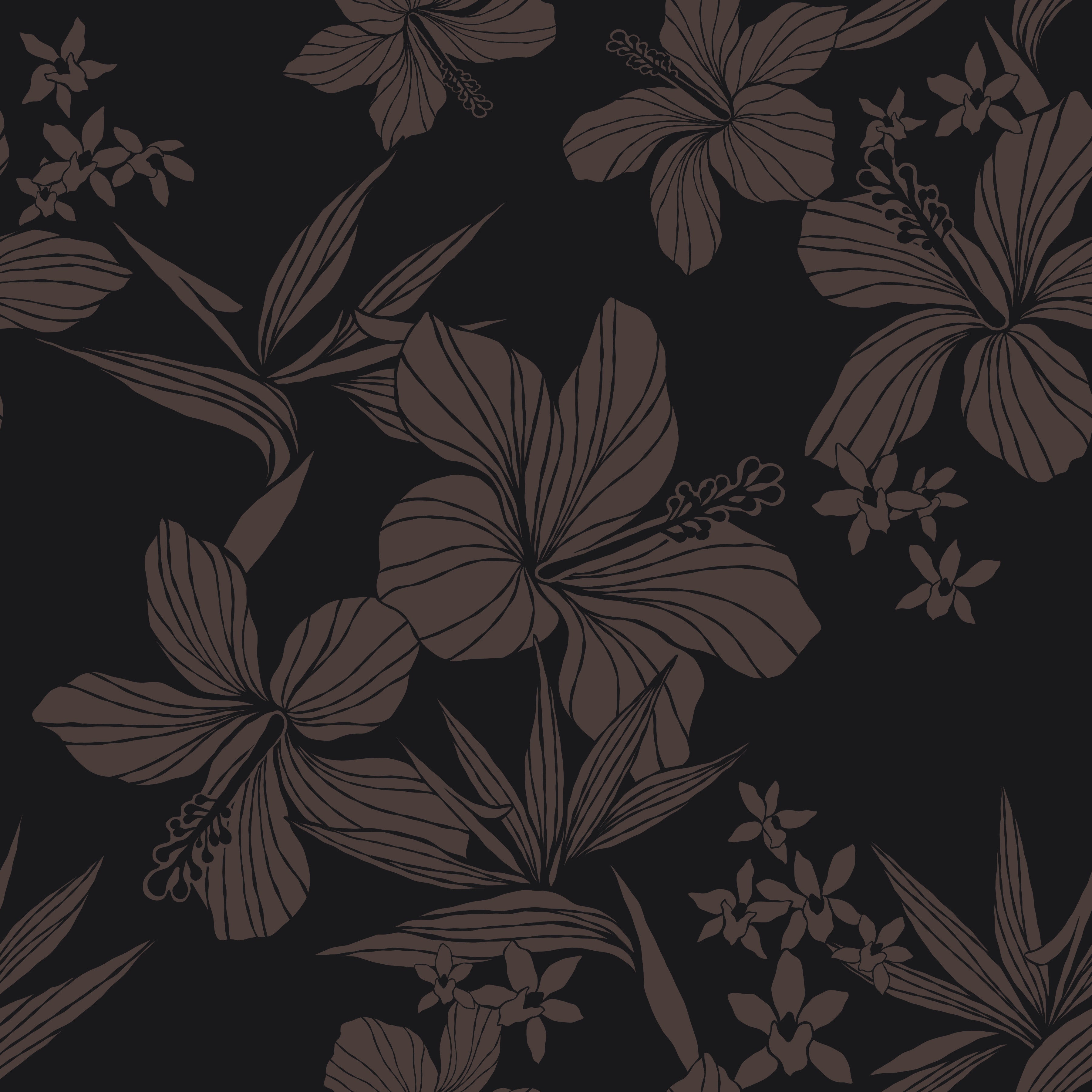 Garden Isle / Mikaia Mini Dress / Midnight KEANI APPAREL