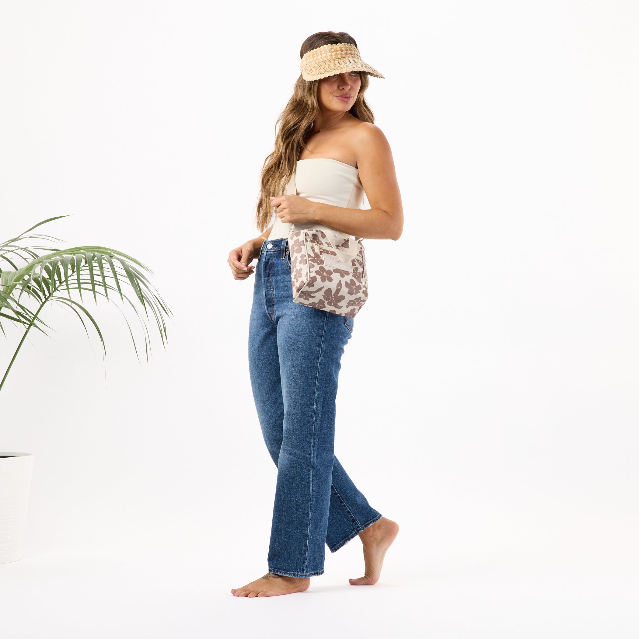 Puakenikeni Buds Crossbody / Affogato & Sandstone Aloha Collection