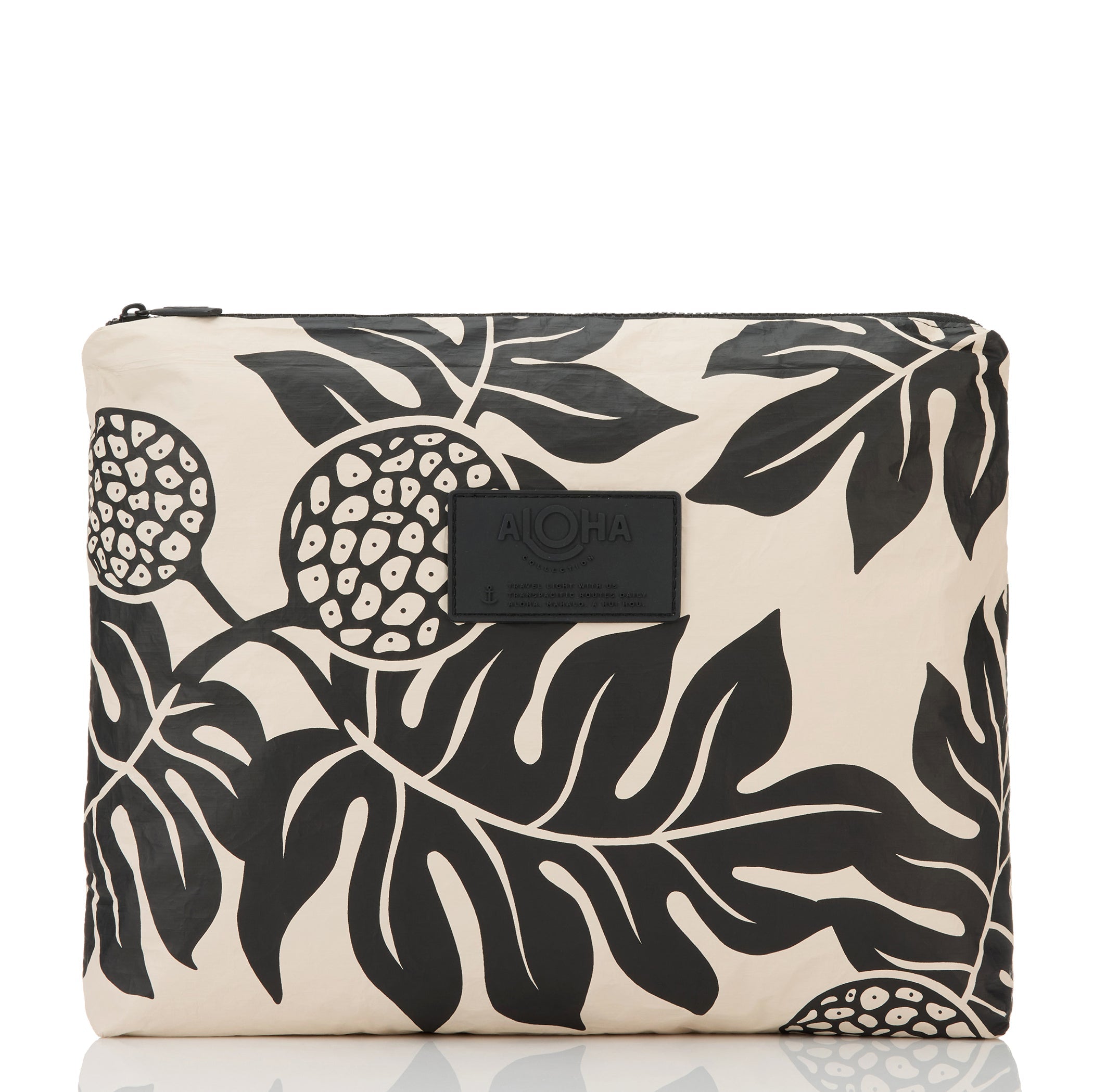 Holomua Max Pouch / Black & Sandstone Aloha Collection