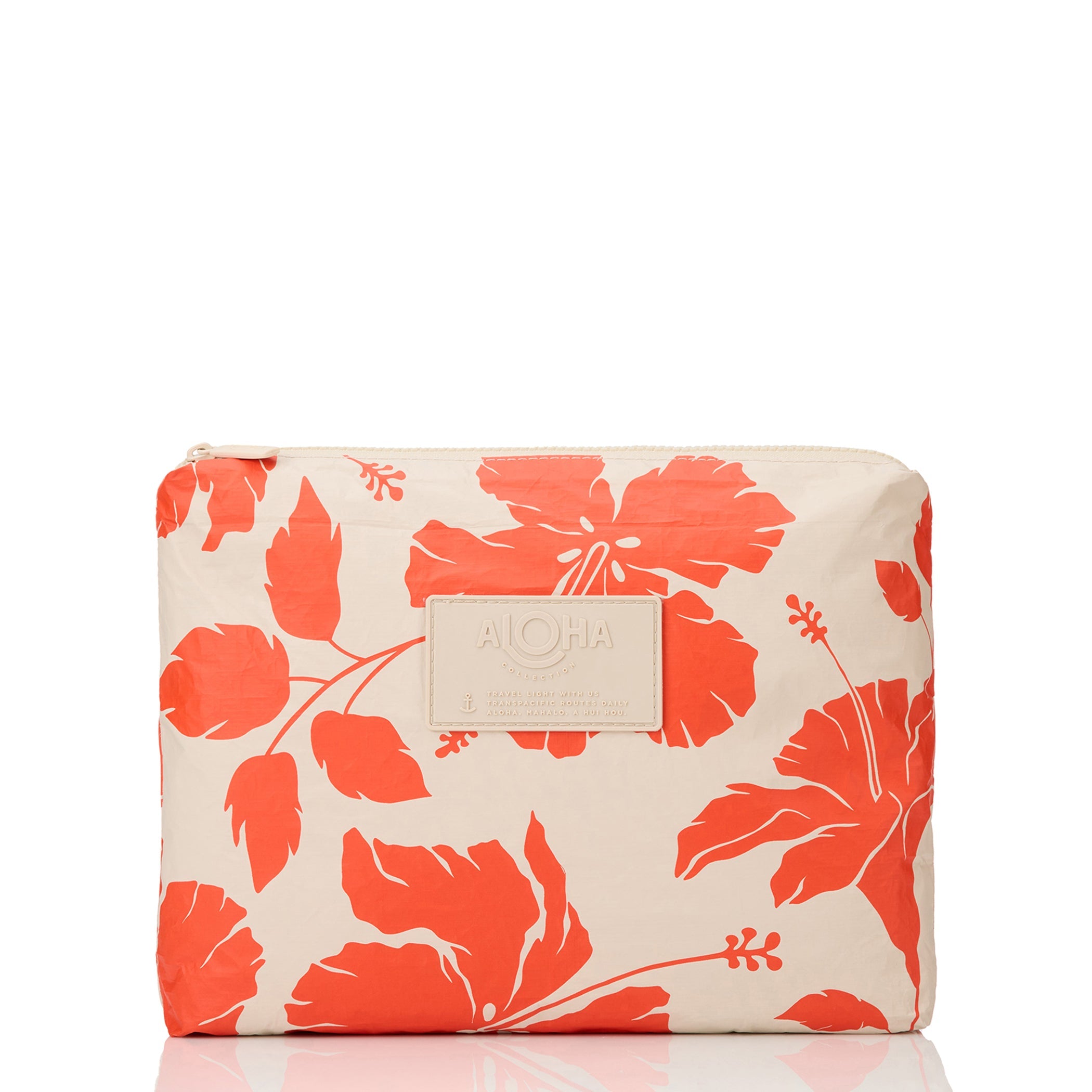 Salina Mid Pouch / Red Haute & Sandstone Aloha Collection