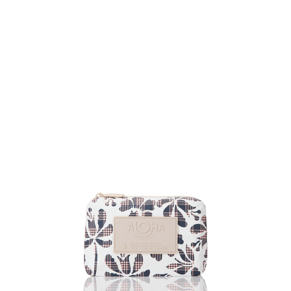 Palaka Fleur Mini Pouch / Neptune Aloha Collection