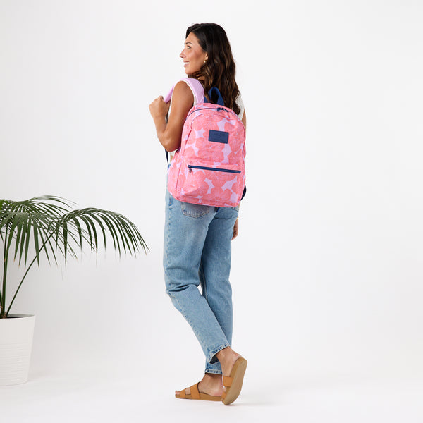 Parau Backpack / Tropical & Lavender Aloha Collection