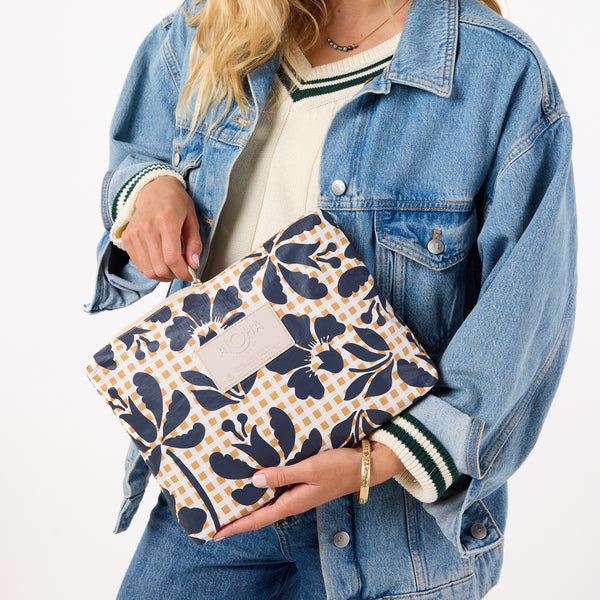 Picnic Fleur Mid Pouch / Neptune Aloha Collection