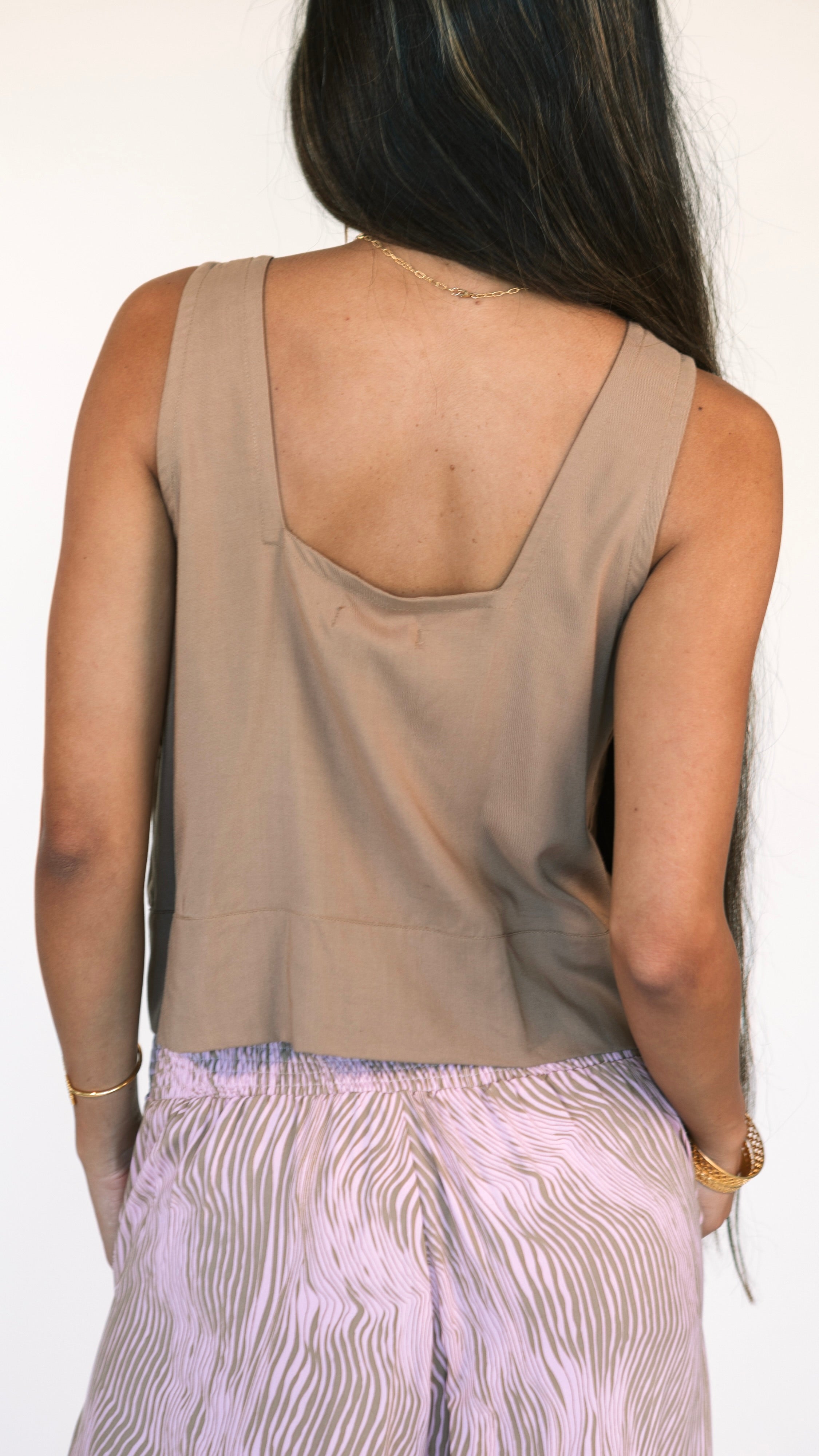 Tayla Top / Latte Khush Clothing