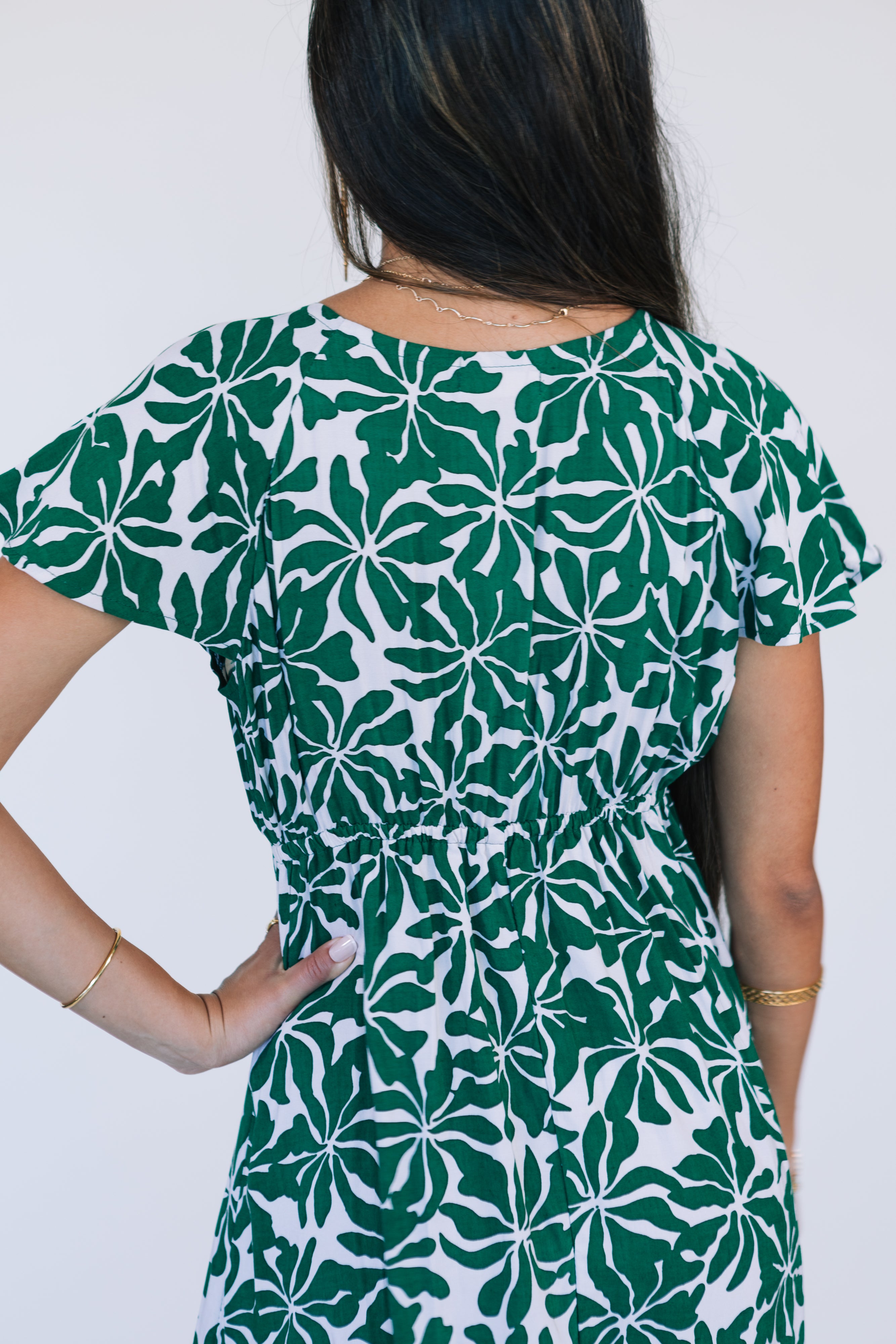 Leilani Dress / Aloha Forest