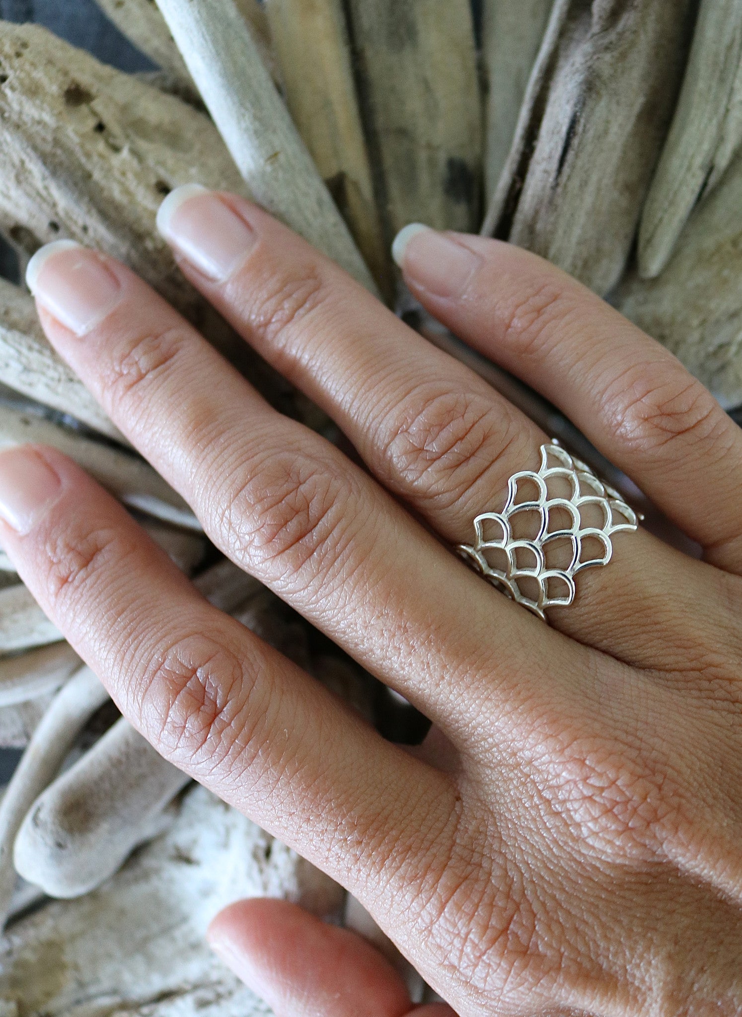 Mermesh Mermaid Ring, Keani Jewelry