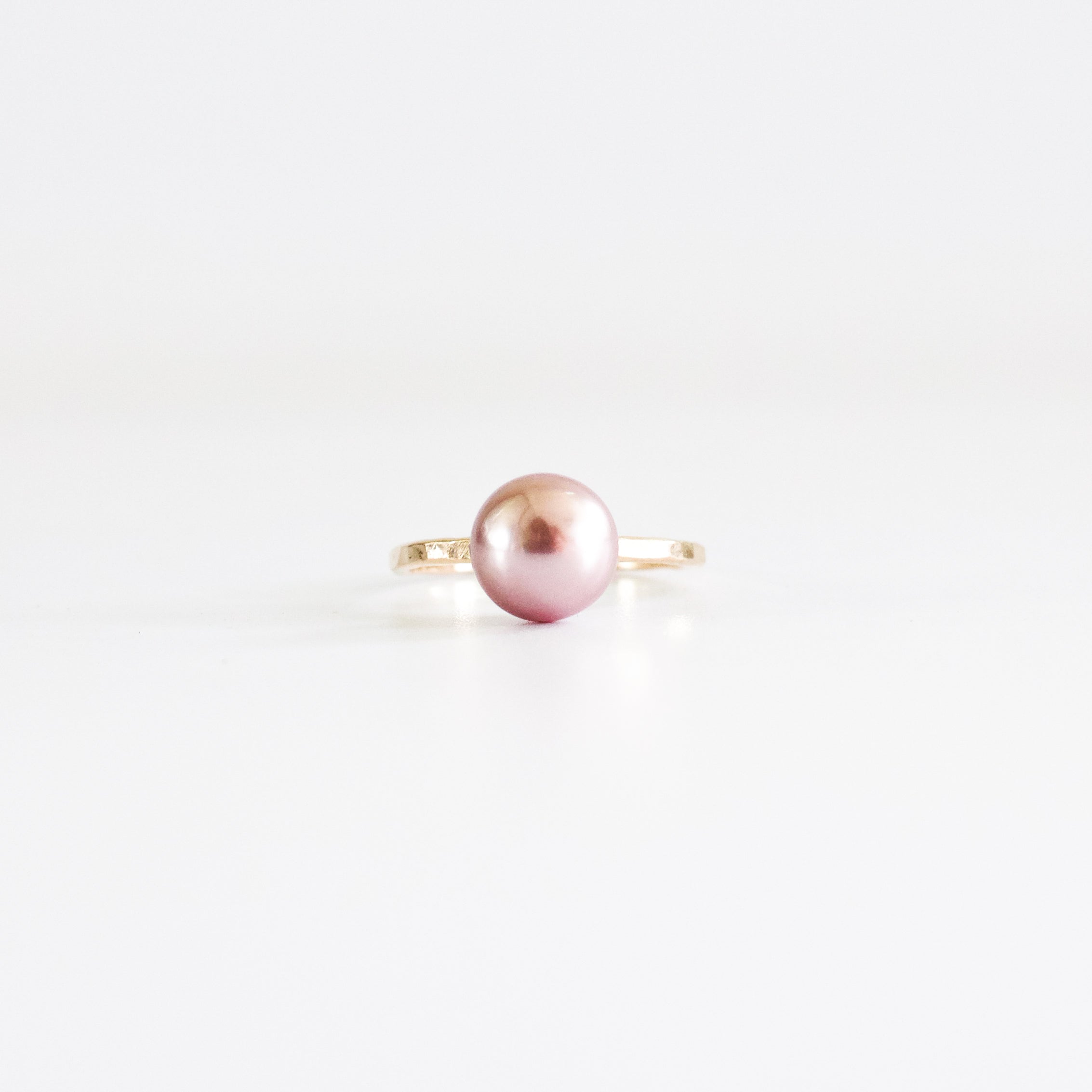 Pearl Cocktail Adjustable Ring with White Cushion Cut Crystal - Glitz And  Love