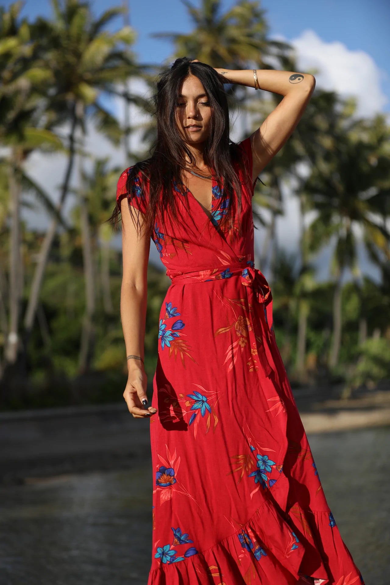 Tahiti Wrap Dress