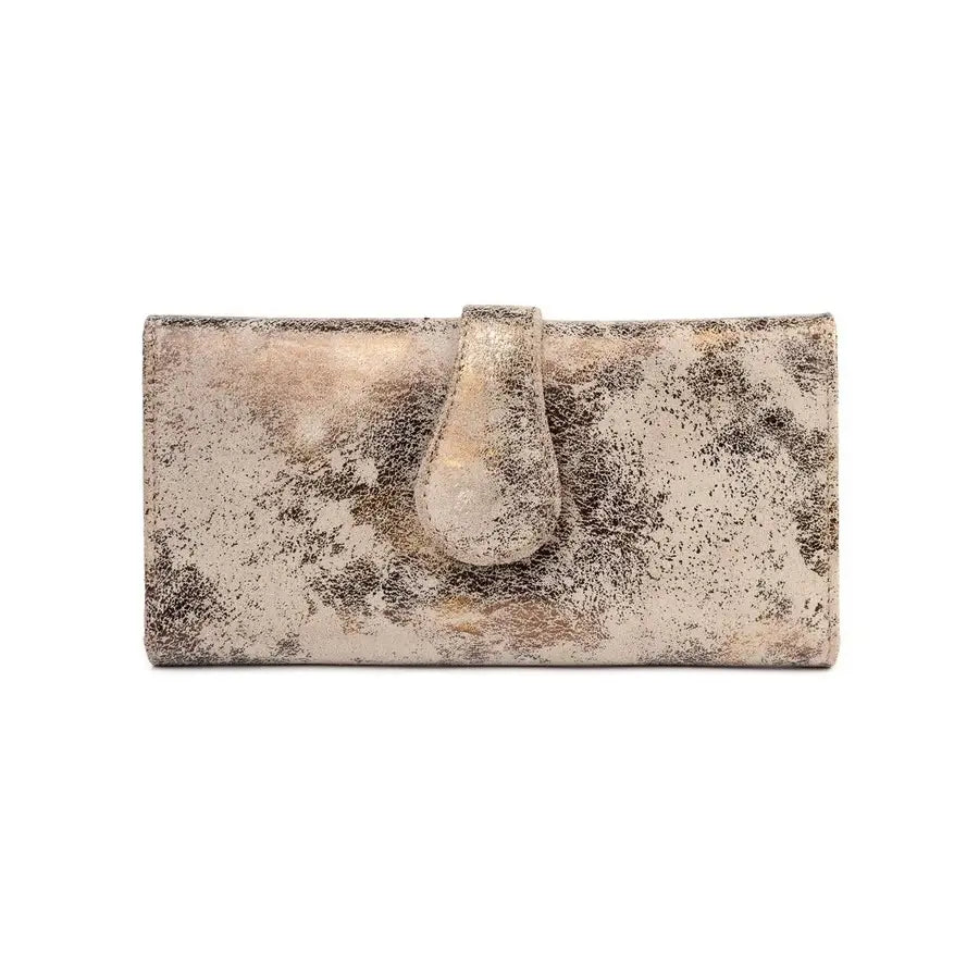 Mila Trifold Wallet / Gold