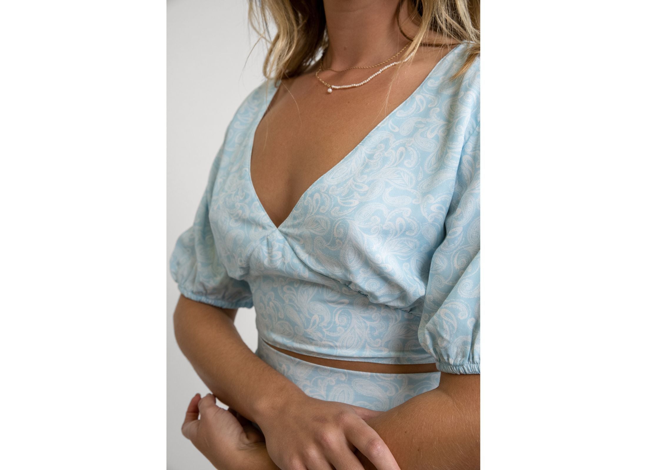 Poolside Top / Sky RHYTHM